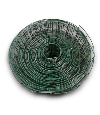 Bud's Warehouse 55209 Green Coated Welded Wire Garden Fence Roll