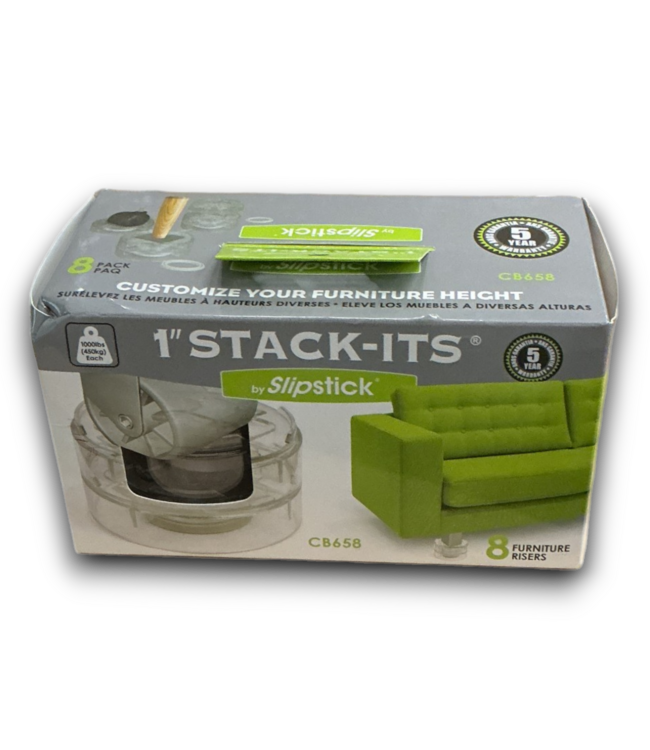 55210 8 Piece 1 Inch Risers