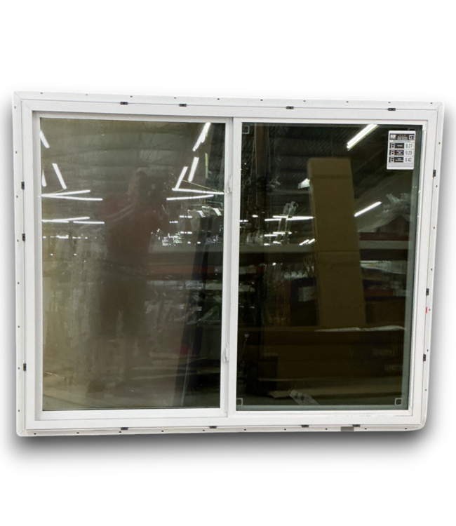 Bud's Warehouse 55218 36 X 48 White Vinyl Sliding Window