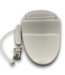 55223 Purewash E580 Plastic White Elongated Heated Bidet Toilet Seat