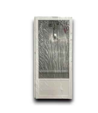 Bud's Warehouse 55106 36 X 80 White Single Hinged Vinyl Screen Door