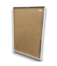 55242 25 X 37 White Frame Wall Art- Grain
