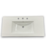 Bud's Warehouse 55244 White Glossy Drop-in Sink 36.25" X 18.25"