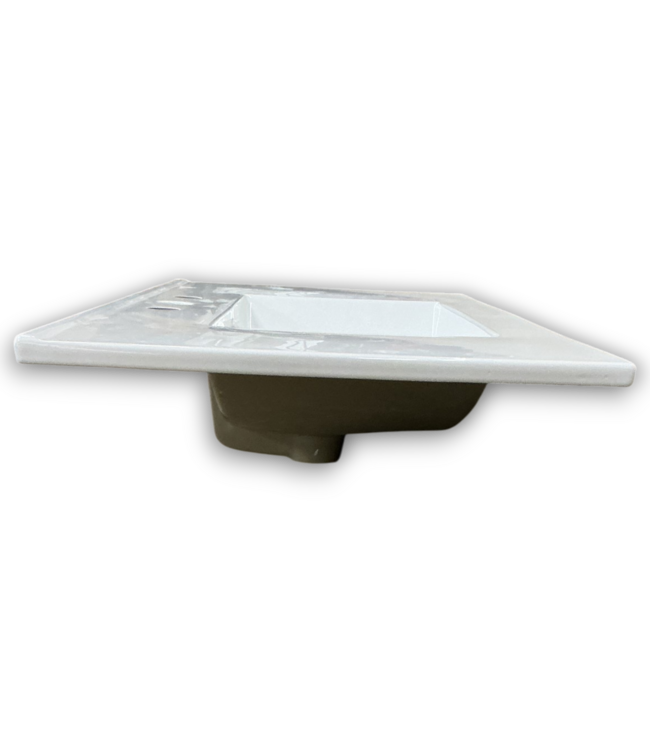 Bud's Warehouse 55244 White Glossy Drop-in Sink 36.25" X 18.25"