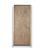 Bud's Warehouse 55261 Prehung Hollow Core Flush Left Hand Lauan Wood Interior Door 36 X 80