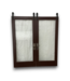 55266 72 X 80 Double Sliding Barn Door With Glass