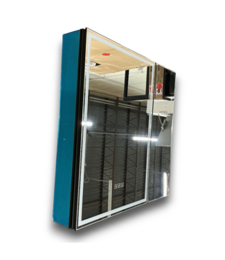 Bud's Warehouse 55279 Lighted Medicine Cabinet With Mirror Recessed Or Wall Mount