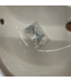 55289 Biscuit Oval Undermount Bathroom Sink 17"w
