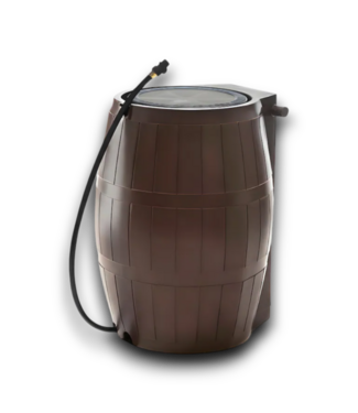 Bud's Warehouse 55296 Brown 50-gallon Rain Water Catcher