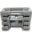 Bud's Warehouse 55311 Moonstone Gray Bathroom Vanity Base 48"