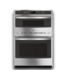 55328 Stainless Steel Self Cleaning Microwave Wall Oven Combo 30"