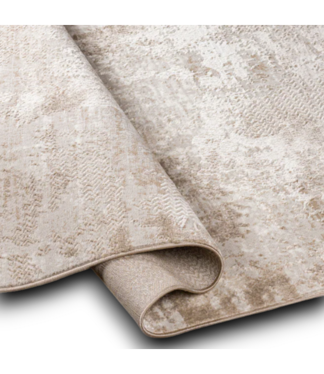 Bud's Warehouse 55333 Sandy Beige Area Rug 5' X 8'