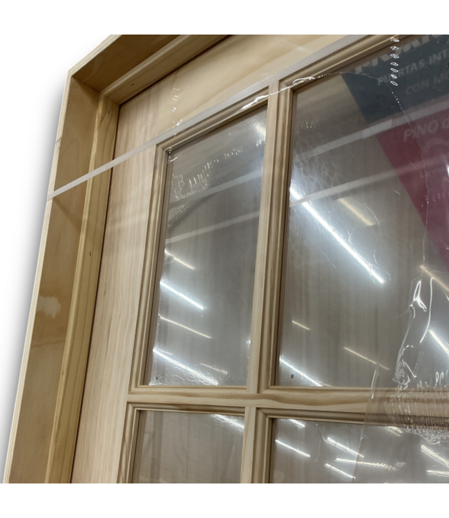 Bud's Warehouse 55341 48 X 80 Full Lite Grid Interior French Doors