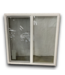 Bud's Warehouse 55342 48 X 48 White Vinyl Sliding Windows With Screen