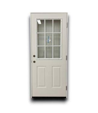 Bud's Warehouse 55343 32 X 80 Half Lite 9 Glass Exterior Door