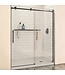 Bud's Warehouse 55329 54 - 58 X 72 Clear Glass Sliding Shower Door