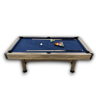 Bud's Warehouse 55327 Rustic/navy Blue Billiard Table