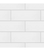 Bud's Warehouse 55344 Glossy White Subway Tile 15-boxes 142 Sq. Ft.