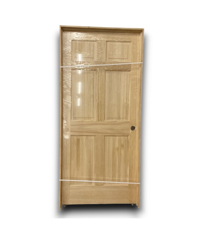55351 36 X 80 Prehung Natural Wood Interior Doors
