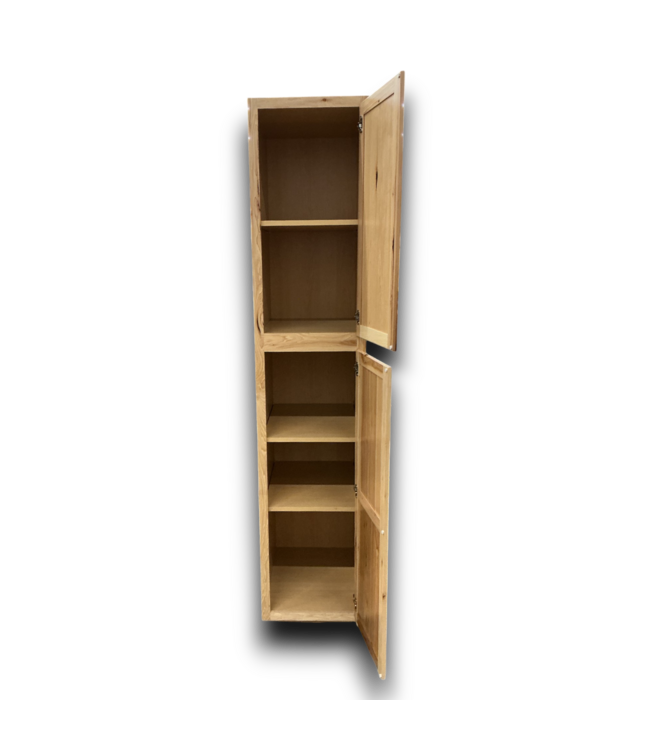 Bud's Warehouse 55360 Natural Hickory Pantry 18"w X 90"h