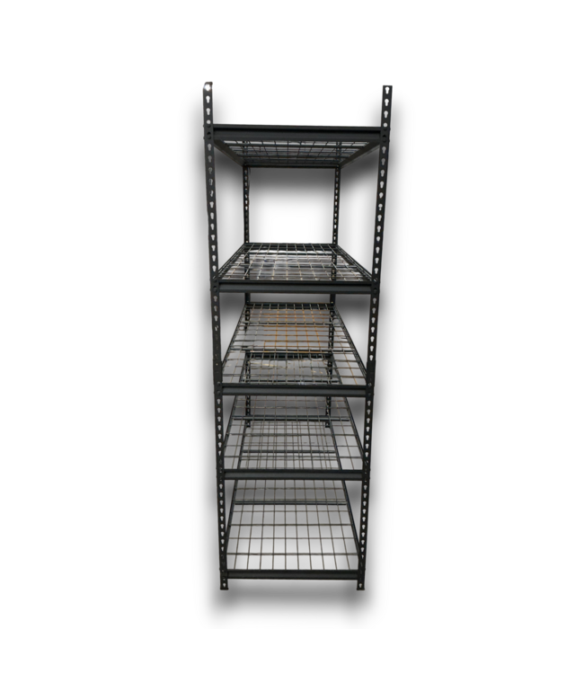 55374 4-tier Heavy-duty Steel Wire Storage Rack