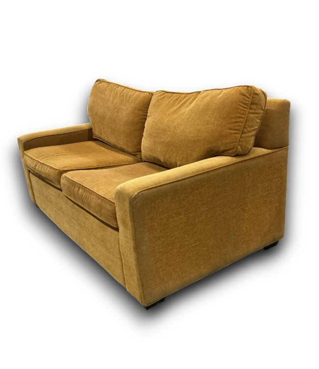55376 Mustard Yellow Commercial Hospitality Full Size Sleeper Sofa
