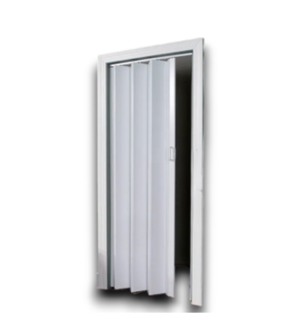 Bud's Warehouse 55377 Oakmont Universal White Vinyl Accordion Door 48 X 96