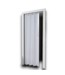55377 Oakmont Universal White Vinyl Accordion Door 48 X 96