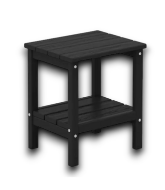 Bud's Warehouse 55378 Durable Hdpe Double Layered Coffee Table With Storage
