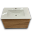55382 Elegant Oak Floating Vanity W/top 30"w