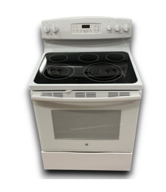 Bud's Warehouse 55385 White 5-burner Electric Range 30"