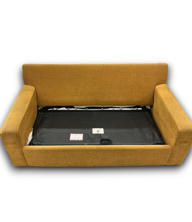 55376 Mustard Yellow Commercial Hospitality Full Size Sleeper Sofa