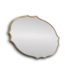 55395 Gold Oval Mirror