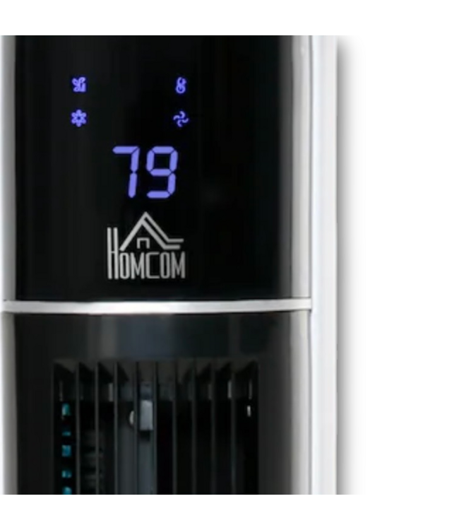 55399 Ventless Small Room Portable Air Conditioner With Remote 3-volt