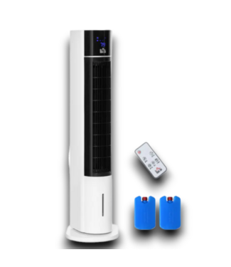 Bud's Warehouse 55399 Ventless Small Room Portable Air Conditioner With Remote 3-volt