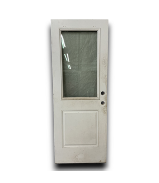 Bud's Warehouse 55404 30 X 80 Half Light 2 Tone Exterior Door - Used