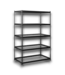 55409 Gray Metal 5-tier Shelving Unit