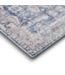 55417 5’ X 8’ Blue Traditional Botanical Area Rug