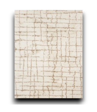 Bud's Warehouse 55421 8 X 10 Beige Dessert Chestboard Area Rug