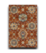 55422 4 X 6 Red Cream Medallion Eclectic Area Rug