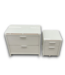 55430 White Laminate Office Cabinets Set Of 2