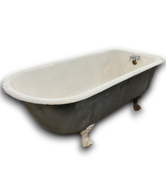 Bud's Warehouse 55433 Vintage 1800's Cast Iron Clawfoot Bathtub