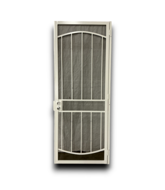 Bud's Warehouse 55434 36 X  96 White Metal Security Door