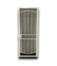 55434 36 X  96 White Metal Security Door
