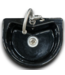 55435 Black Drop-in Sink With Faucet 22"