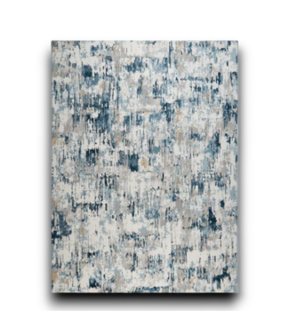 Bud's Warehouse 55437 Blue Rain Area Rug 8' X 10'