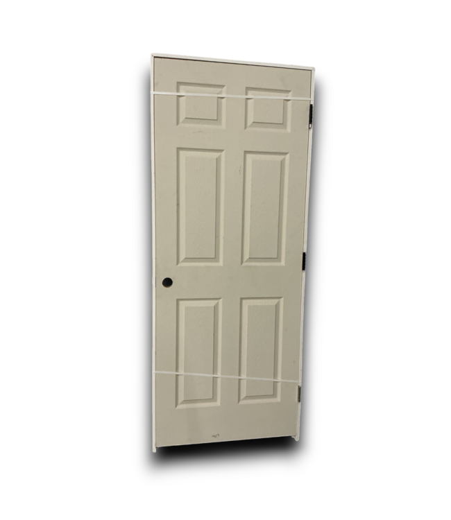 55438 32 X 80 Prehung Primed 6 Panel Interior Door