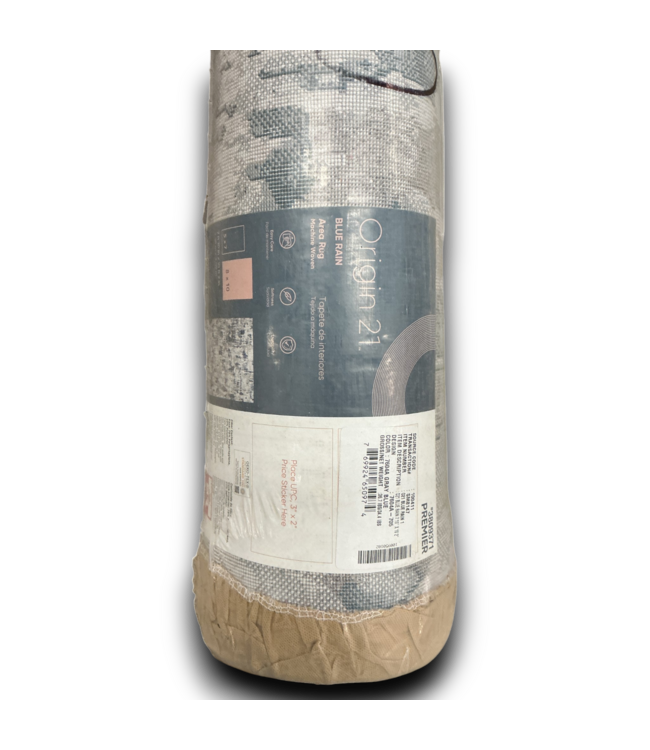 55437 Blue Rain Area Rug 8' X 10'