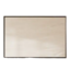 55443 Rectangle Matte Black Framed Wall Mirror