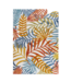 55456 8 X 10 Tropic Palm Leaves In Or Out Area Rug